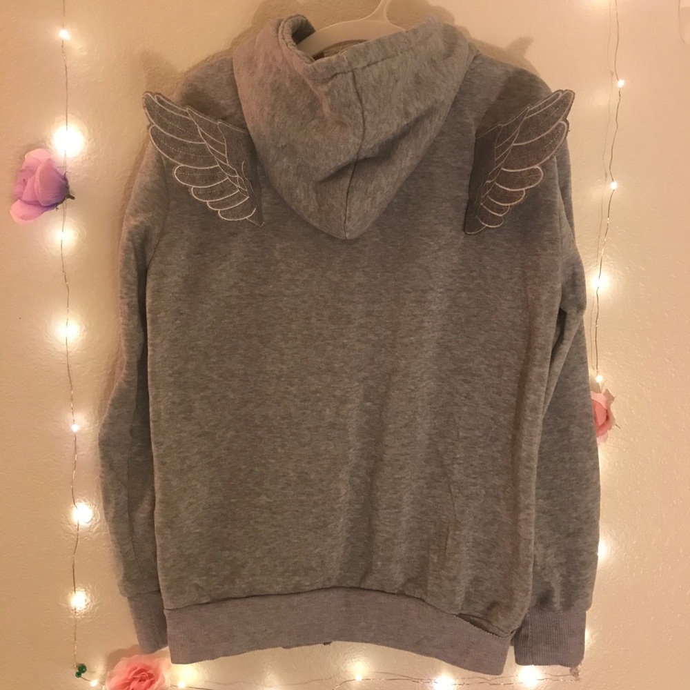 Hoodie with wings